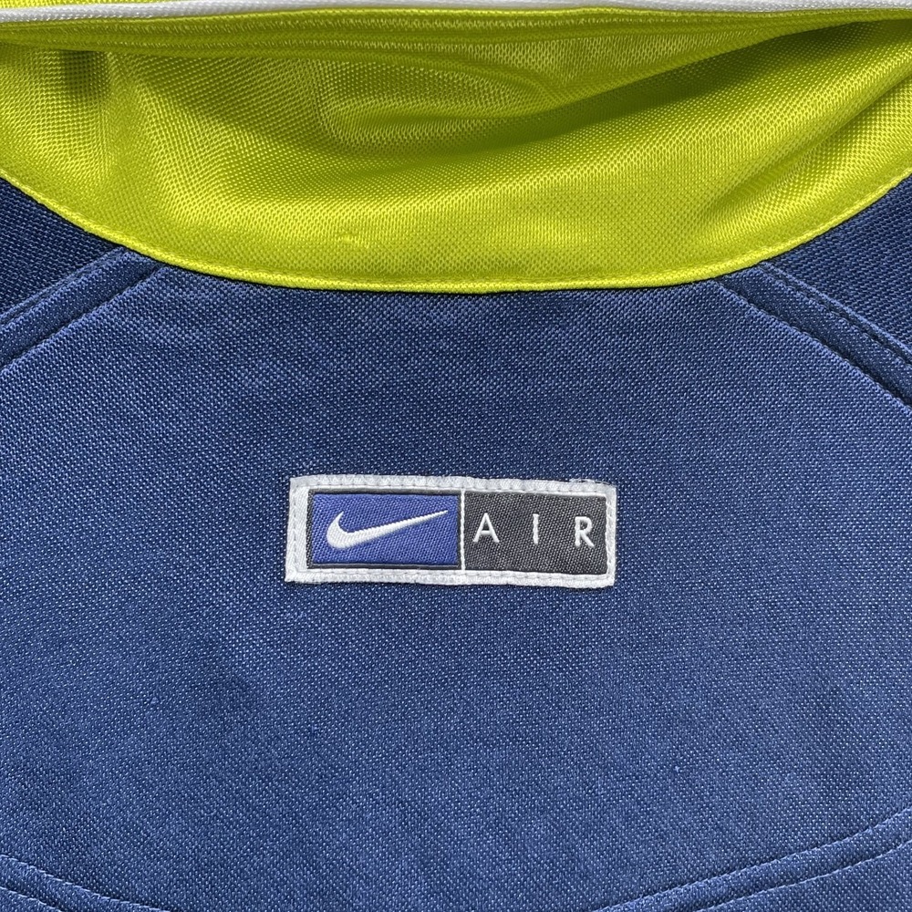 Vintage Nike Air Short‎ Sleeve Jacket Large Warm Up Performance Sportswear 90's - Picture 8 of 11